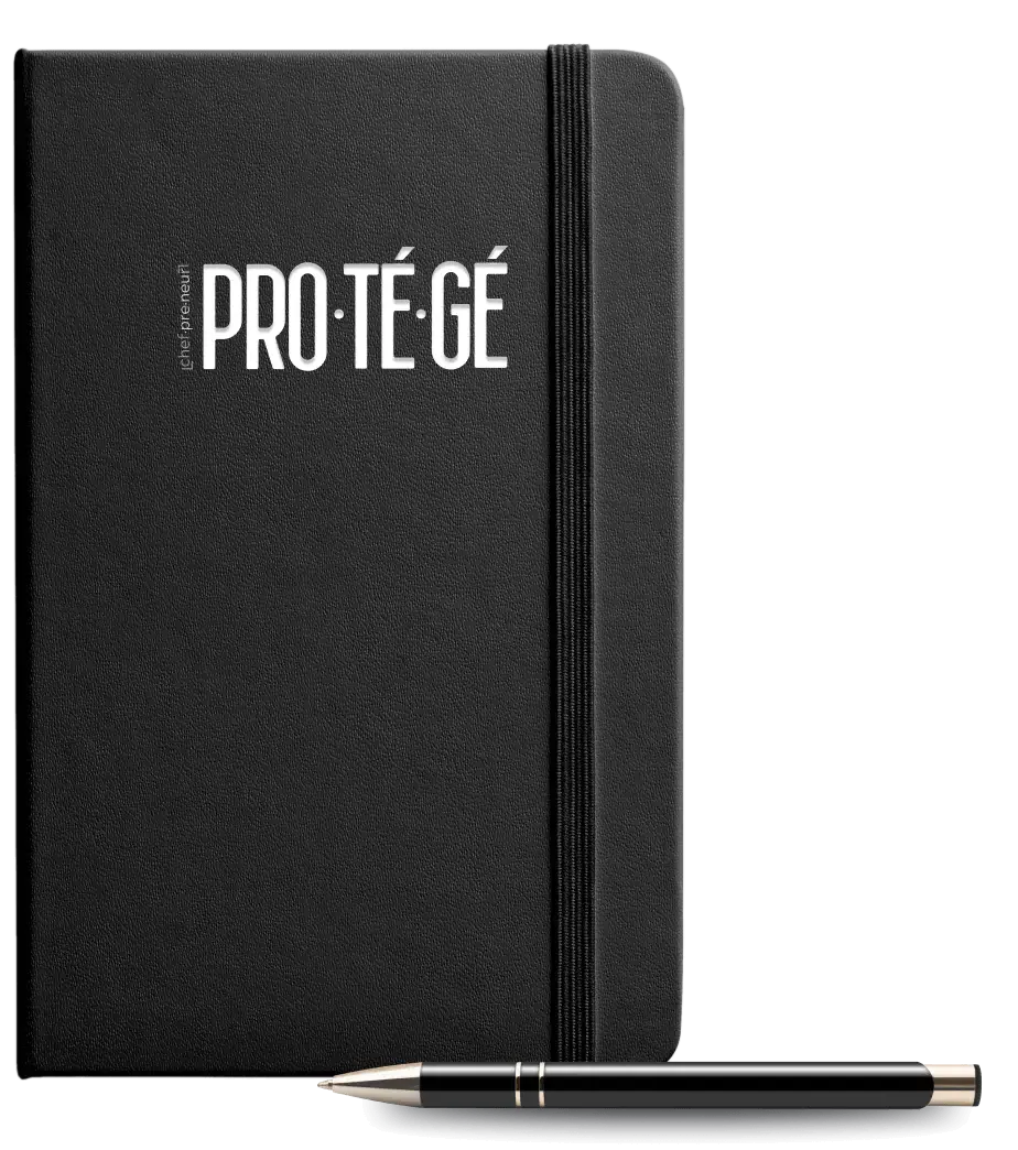 Protege notebook and pen